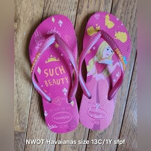 Havaianas Kids Pink Flip Flops